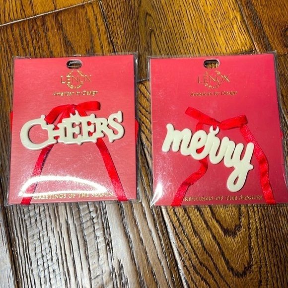 Lenox Greeting of the Season Christmas Gift Tags - Picture 1 of 4